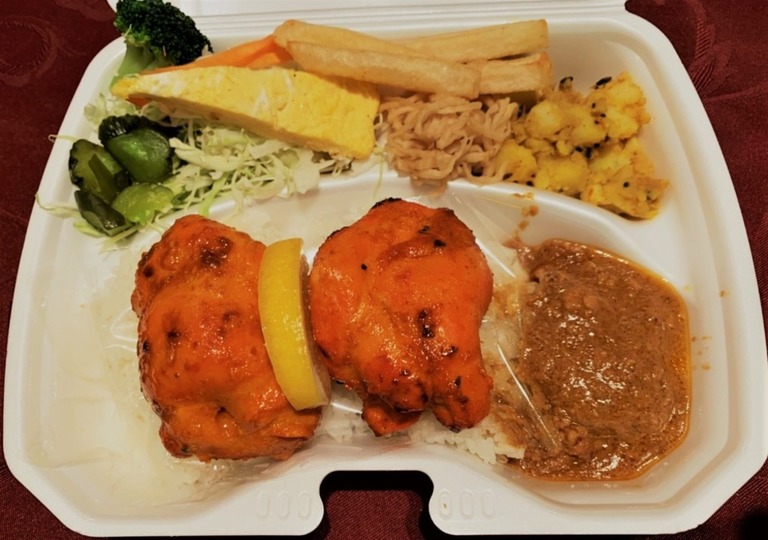 タンドリーチキン弁当